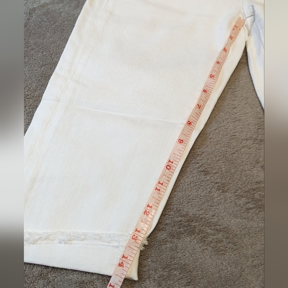 G-SAR RAW white Capri jeans 26 - Picture 4 of 6